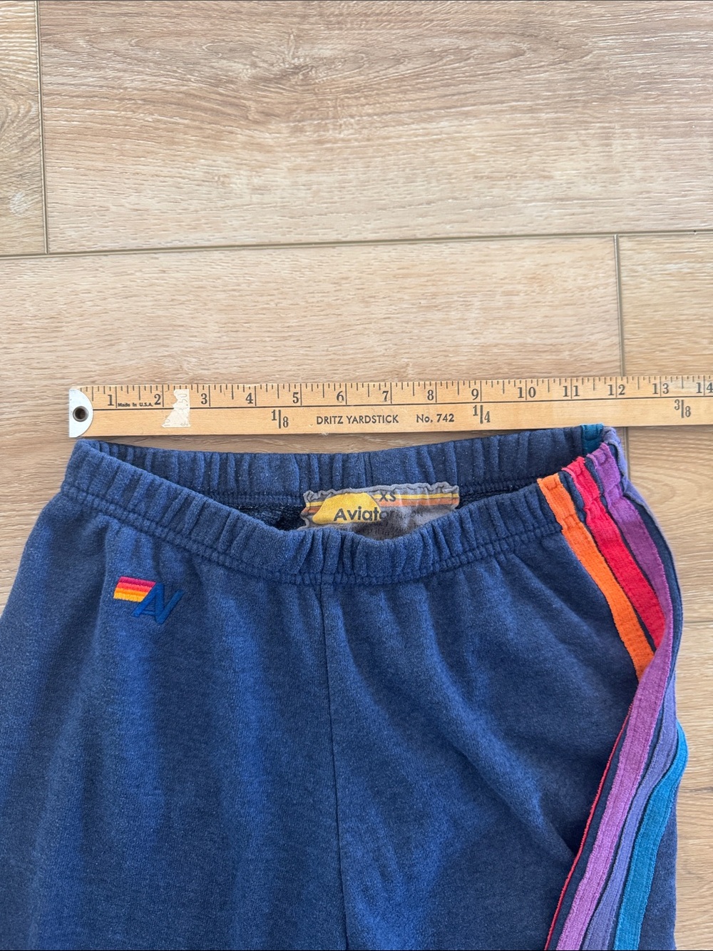 Aviator Nation 5 STRIPE SWEATPANTS - NAVY - Picture 10 of 11